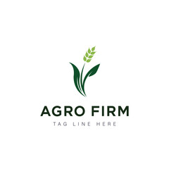 Obraz premium Eco friendly company logo with green leaf and nature inspired design