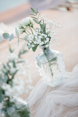 Ceremony, arch, wedding arch, wedding, wedding moment, decorations, decor, wedding decorations, flowers, chairs, outdoor ceremony in the open air, bouquets of flowers