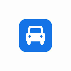 vehicle car icon sign vector