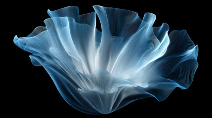 Obraz premium blue flower petals