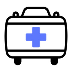 This First Aid Kit icon is suitable for Camping, Outdoor Activity, Summer Vacation, etc