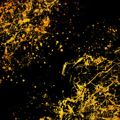 背景素材_ラメグリッター_筆