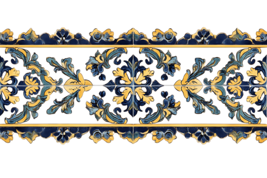 Elegant decorative tile design, perfect for backgrounds or textile prints.