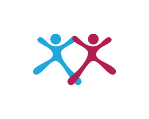 Union Community people care logo and symbols template