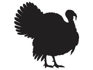 TURKEY BIRD SILHOUETTE