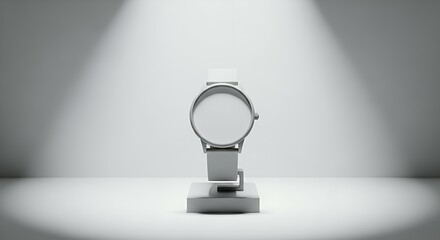 Watch Mockup on Stand