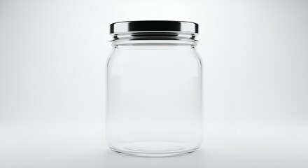 Glass Jar Mockup