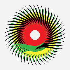 Flower Decorative element illustration floral vintage retro art background