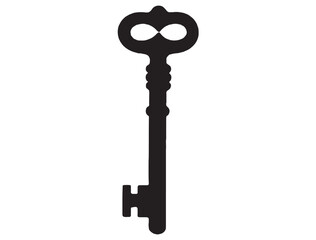 VINTAGE KEY SILHOUETTE