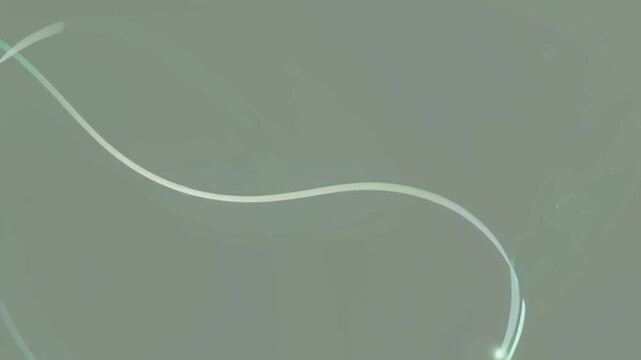 Calm breathing cycle UI animation with soft waves in 4K seamless loop