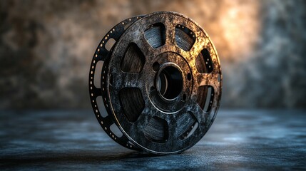 Obraz premium Aged Reel of Film