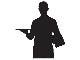 WAITER SILHOUETTE