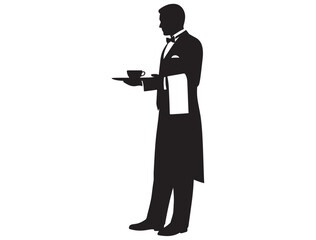 WAITER SILHOUETTE