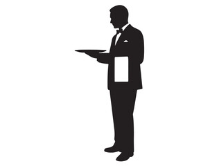 WAITER SILHOUETTE