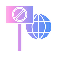 protest Gradient icon