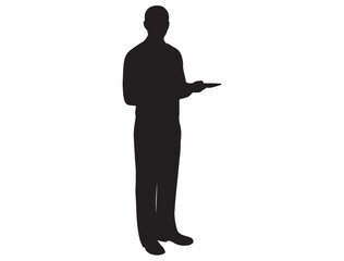 WAITER SILHOUETTE