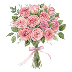 Fototapeta premium heart shaped roses