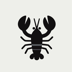 Cute vector lobster with unique design, perfect for kids' projects and decor.