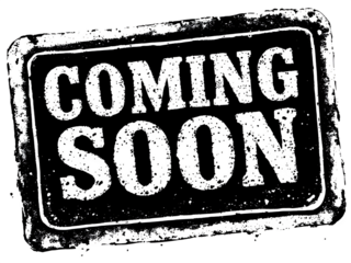 Ai generated image of coming soon text on a grunge vintage sign isolated on transparent background