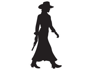 WASTERN SILHOUETTE