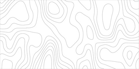 Abstract topographic white background. Seamless wavy lines patter. Geography map grid backdrop. Business concept design. Wave paper curved reliefs background.	