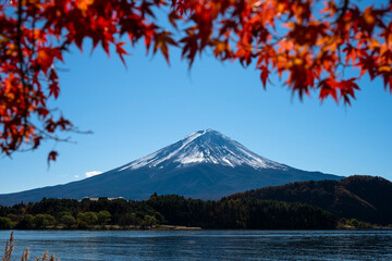 the most popular spot taking photo of Mt fuji