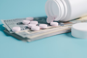 Expense of health care involves navigating pharmaceutical costs, prescription pills, medicine,...