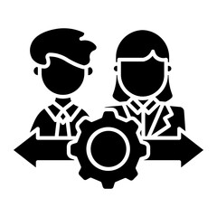 conflict Solid icon