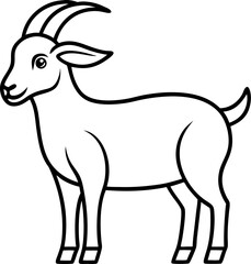 goat vector illustration