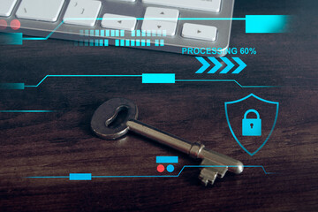 digital key and privacy management policy for file data transfer , cyber security awareness...