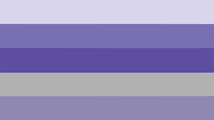 Obraz premium Abstract design featuring horizontal rectangular color bands in shades of purple and gray