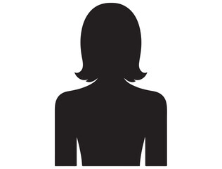 WOMAN PROFILE SILHOUETTE