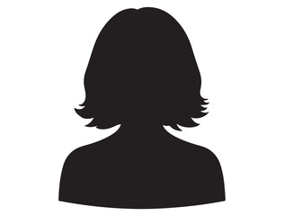 WOMAN PROFILE SILHOUETTE