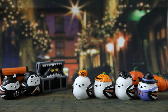 シマエナガのハロウィン