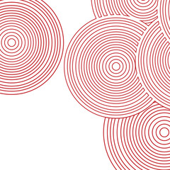 overlapping concentric circles