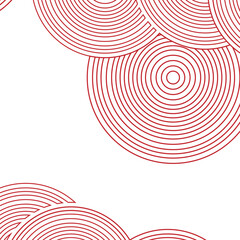 overlapping concentric circles