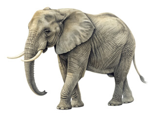 Obraz premium Elephant png wild elephant png Indian elephant png African elephant png big animal png jungle animal png transparent background image
