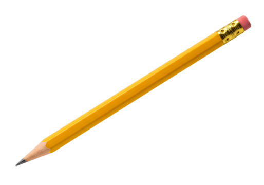 Classic Yellow Pencil A Simple Tool for Writing and Drawing