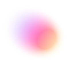 Abstract gradient background with blue and green aura, blurred modern shapes, violet bubble design, futuristic Y2K color palette. Flat vector illustration isolated on white background.