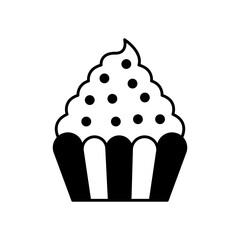 Muffin Baked Sweet Fill Icon