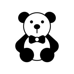 Teddy Bear Toy Gift Fill Icon