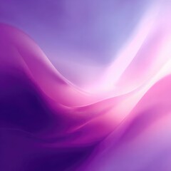 Abstract image of flowing, luminous purple and pink hues creating a soft, dreamy, and ethereal effect with a bright light source