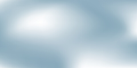 Panoramic abstract blue background art for product presentation with sunlight and blurred