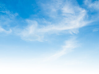 Obraz premium Sky cloud blue nature background paronama web cloudy summer winter season day, light beauty horizon spring brigth gradient calm abstract backdrop air nature view wallpaper landscape environment.