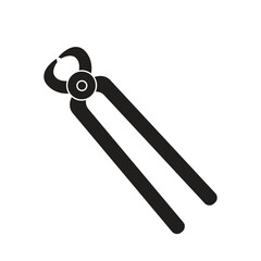 Pliers silhoutte vector art design