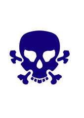 tete de mort crane icone