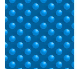 Pattern with rolling balls, background, illustration.