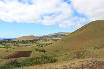Easter Island's sumptuous landscape