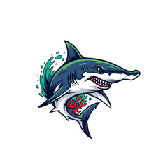 Icon or logo Shark very cool design