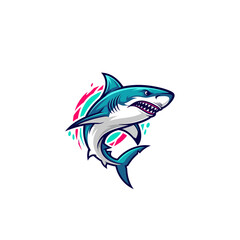 Icon or logo Shark very cool design